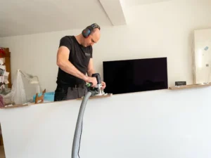 Laurens Berfelo van Deurwerk aan het werk